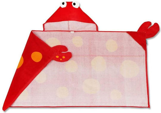 Stephen Joseph Kids' Hooded Beach Towel Rakec 60x117cm