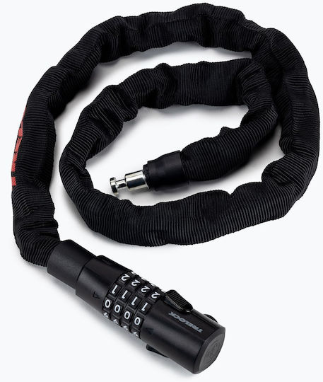 Trelock BC 280 Code 85/5 Κλειδαριά Ποδηλάτου Κουλούρα με Συνδυασμό Μαύρη