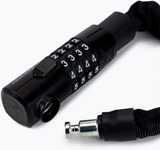 Trelock BC 280 Code 85/5 Κλειδαριά Ποδηλάτου Κουλούρα με Συνδυασμό Μαύρη