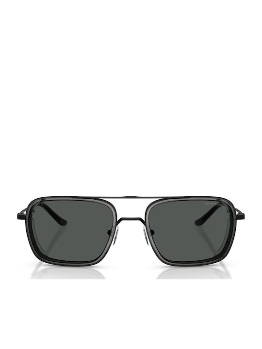 Emporio Armani Men's Sunglasses with Black Frame and Grey Lens EA2162 300187
