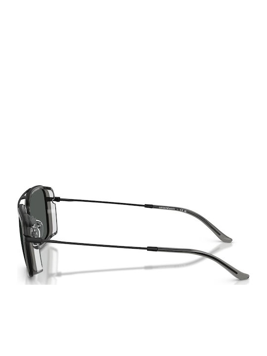 Emporio Armani Men's Sunglasses with Black Frame and Grey Lens EA2162 300187