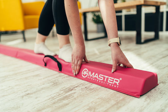 Master 240 Cm Folding Gym Balance Beam Eva Pink