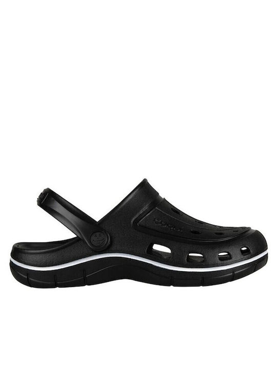 Coqui Clogs Jumper 6351 Ανδρικά Σαμπό Μαύρα