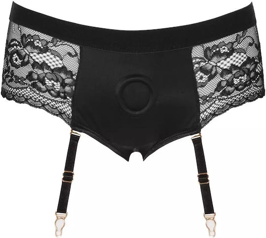 You2Toys Strap-on Panties S Εσώρουχο σε Μαύρο Χρώμα