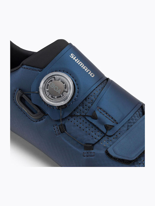 Shimano Rc502 Bărbați Scăzut Pantofi de ciclism Drum Albastru