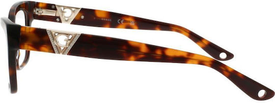Guess Rame Ochelari Pentru Femei Acetat Maro GU2960 052
