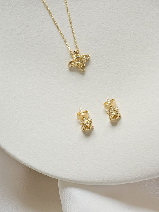 Kritsimis Halskette aus 14K Gold