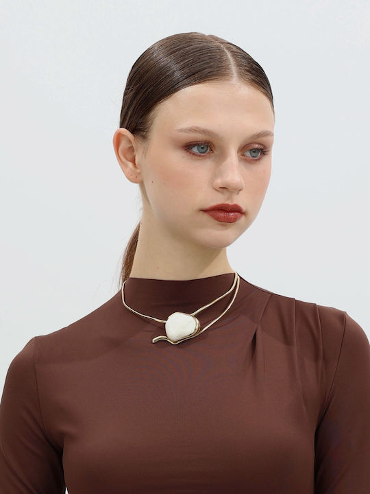 Kalliope Jewelry Κολιέ από Ρητίνη