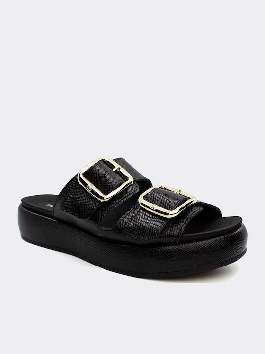 Sandale casual damă în Culoare Negru