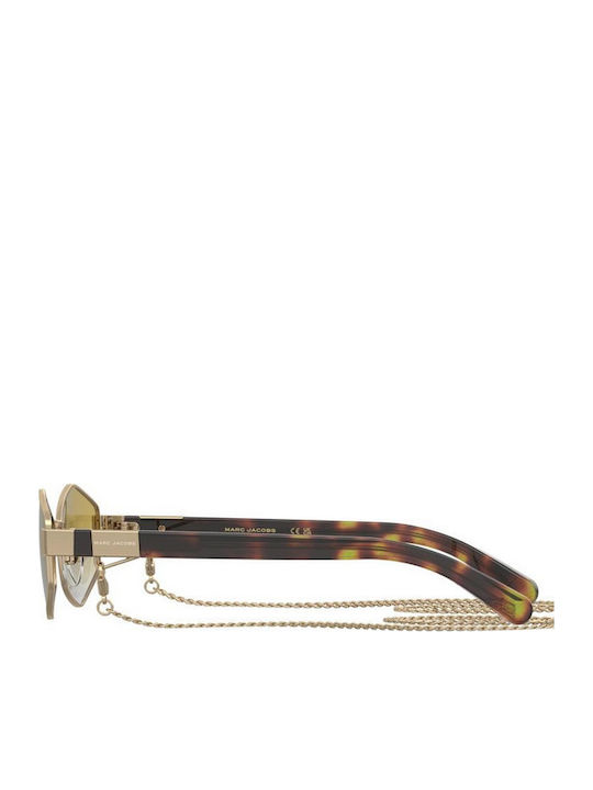 Marc Jacobs Feminini Ochelari de soare cu Auriu Cadru și Aur Lentilă MARC 496/S LPE/06