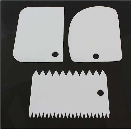 Haushaltsgeräte Ag406c Set aus Kuchen-Schneidspachteln Mix Universal