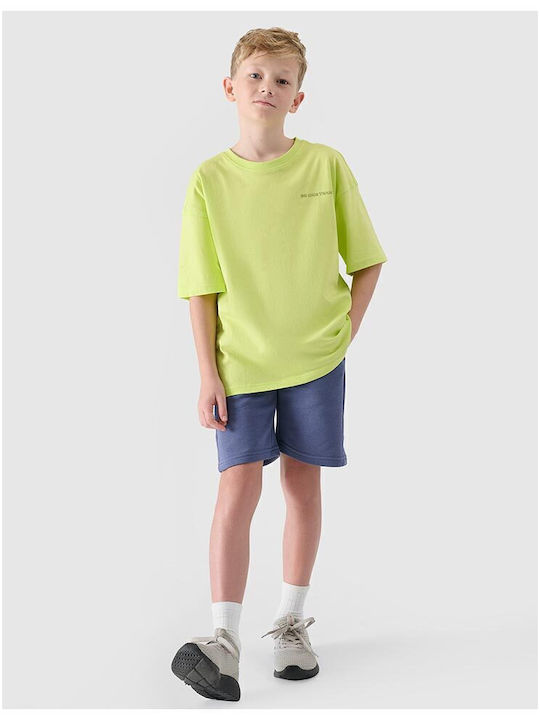 Kinder-Shorts/Bermudas Stoff Blau