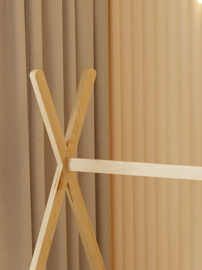 Munk Montessori Детско Легло Montessori Единично Бежов за Матрак 90x190см