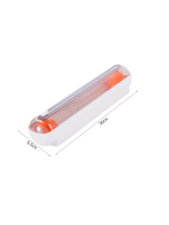 Verk Group Rollenspender An der Wand montiert Transparent 36x6.5cm