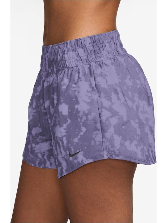 One Women's Sporty Shorts Dri-Fit Purple