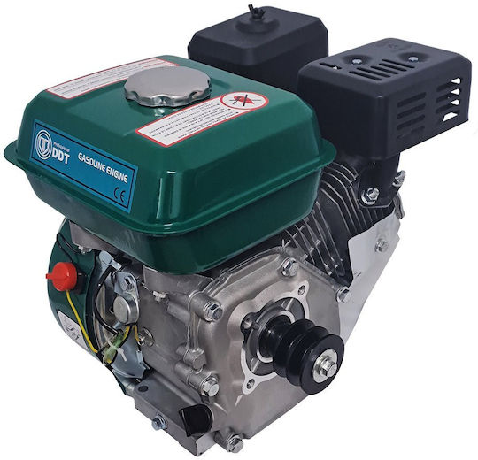 Motor pe benzină Ddt Professional 7,5 CP 4 timpi 200 cc rezervor 3,6 L cu fulie inclusă 40 mm