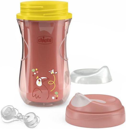 Chicco Baby Cup Active made of Plastic Orange 266ml for 14m+m+