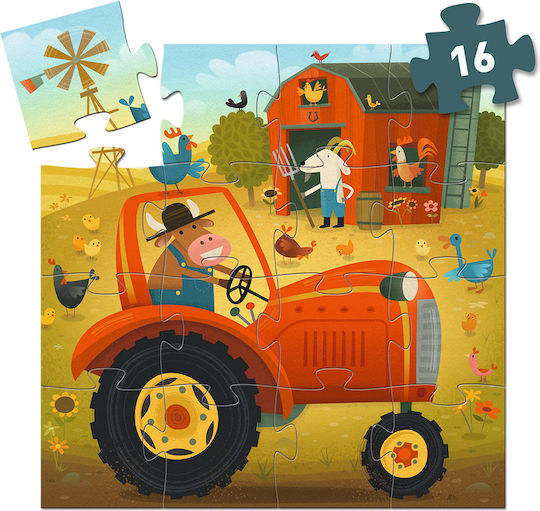 Kinderpuzzle für 3+ Jahre alt+ Jahre 16pcs Djeco