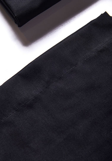 Set de Fete de Pernă Negru 50x70cm 93-25024