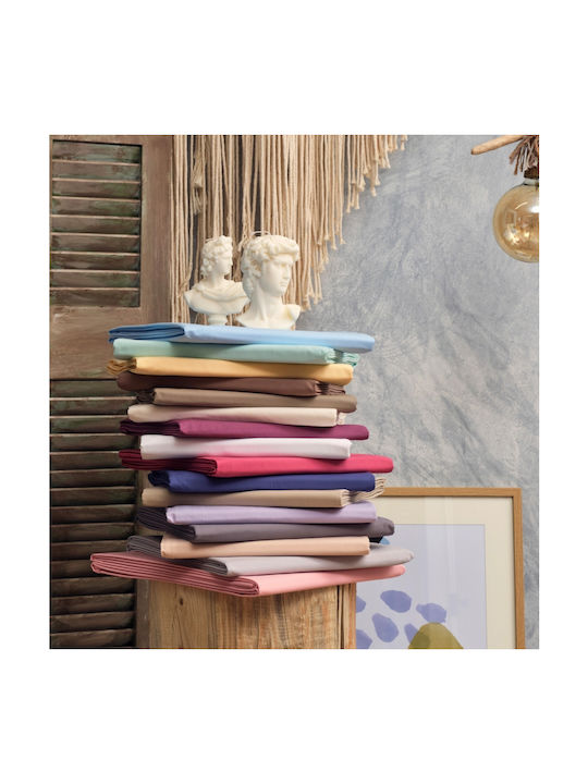 Cokitex Melody Σετ Μαξιλαροθήκες Oxford Beige 50x70εκ.