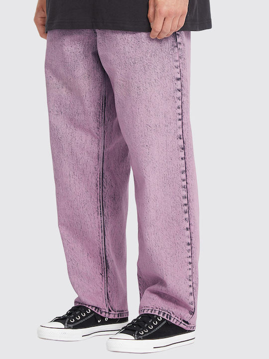 Freazy Herren Jeanshose mit Lose Tapered Anwendung Grau