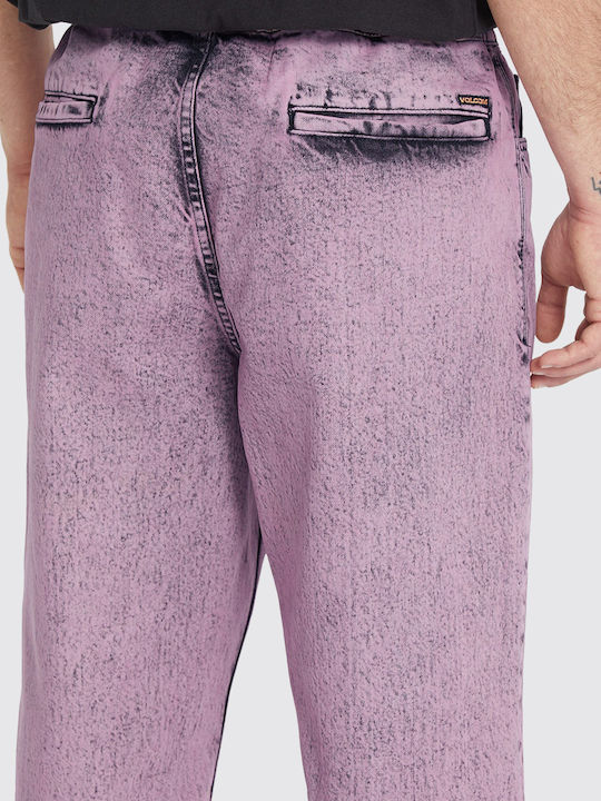 Freazy Herren Jeanshose mit Lose Tapered Anwendung Grau