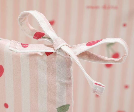 La Millou Crib Bumpers Classic Inside Pink 70x210cm