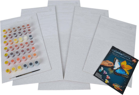 Schipper Paint By Numbers Colouring Set Caribbean Sunset 5 Paintings