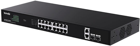Ruijie RG-ES220GS-P Managed L2 PoE+ Switch with 16 Gigabit (1Gbps) Ethernet Ports and 2 SFP Ports