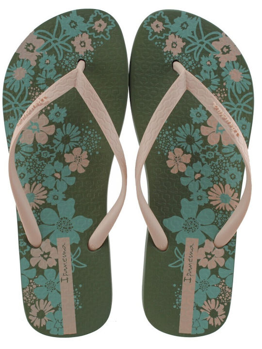 Classica Flip Flops in Beige Colour