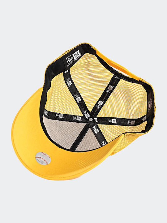 New Era MLB League Essential LA Dodgers 9Forty A-Frame Тракер Шапка Жълта Каскетка