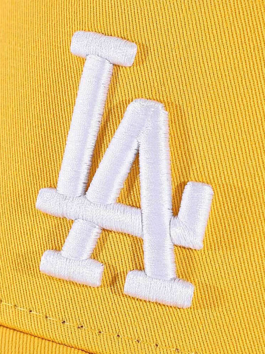 New Era MLB League Essential LA Dodgers 9Forty A-Frame Тракер Шапка Жълта Каскетка