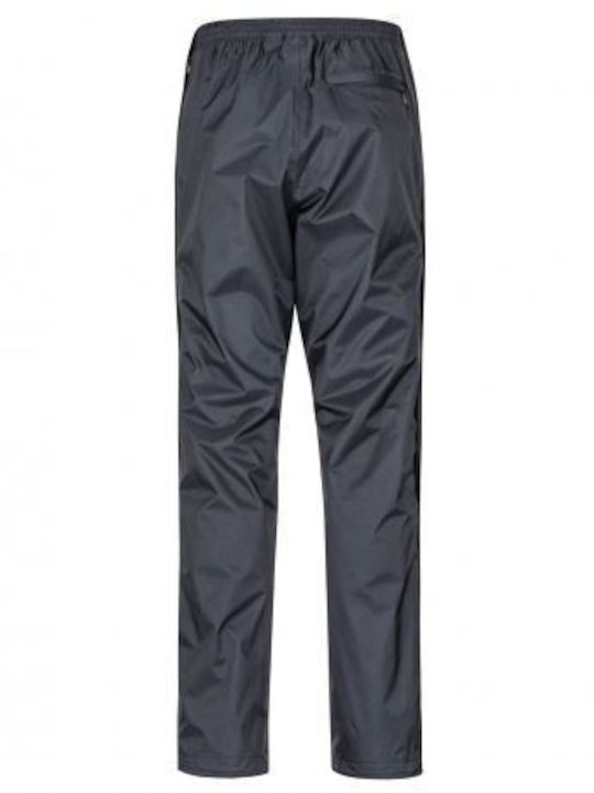 Marmot Precip Eco Full Zip Pant Ανδρικό Μακρύ Παντελόνι Πεζοπορίας Μαύρο