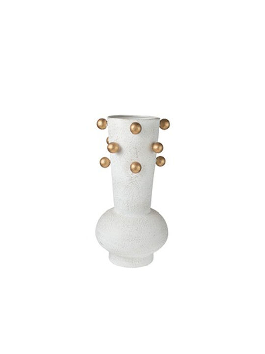 Zen Collection Decorative Vase Gold 16x16x35cm