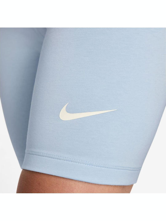 Sportswear Training Women's Bike Leggings High Waist Blue