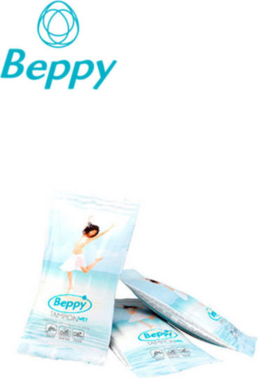 Set 4 Beppy Soft Comfort Internal Tampons Soft Aseptic Glide Gel Lavender Scent Without String