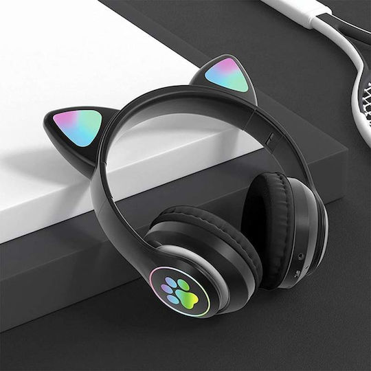 Безжични Bluetooth On Ear Слушалки с 5 часа Работа Черни