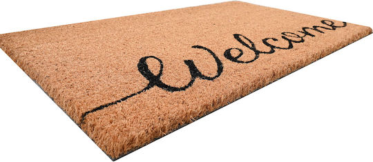 Pol Carpets Entrance Mat made of Coir with Anti-slip Backing 40x60cm Thickness 15mm