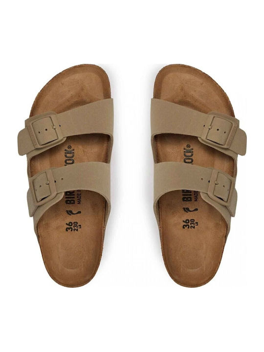 Arizona Women's Sandals Faded Khaki Narrow Fit