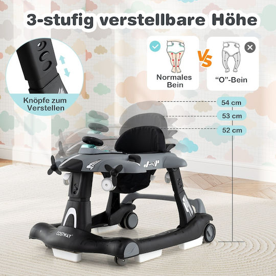 Costway Baby Walker with Music