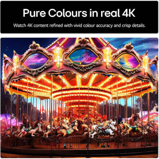 LG Smart Τηλεόραση 43" 4K UHD LED NanoCell 43NANO80A3B HDR (2025)