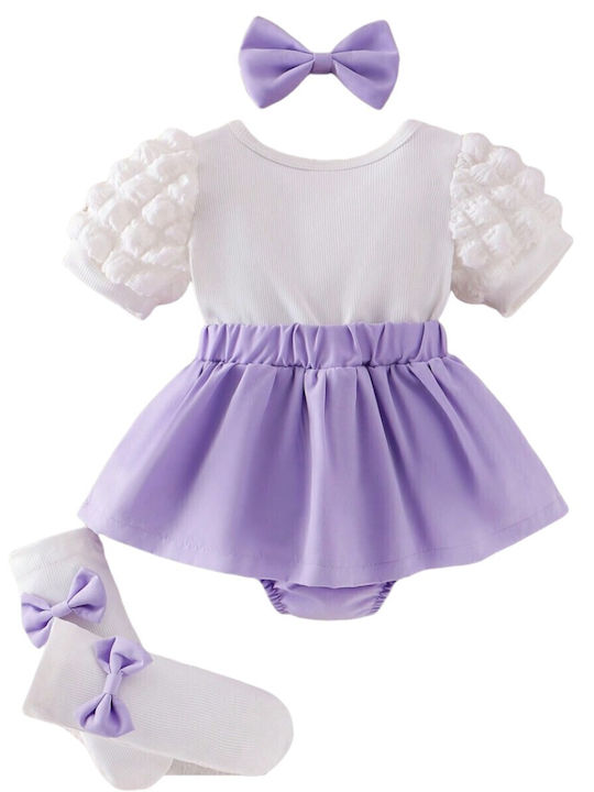 TakTakBaby Bodysir pentru Bebelusi Lila TakTakBaby Bodysir pentru Bebelusi Lila