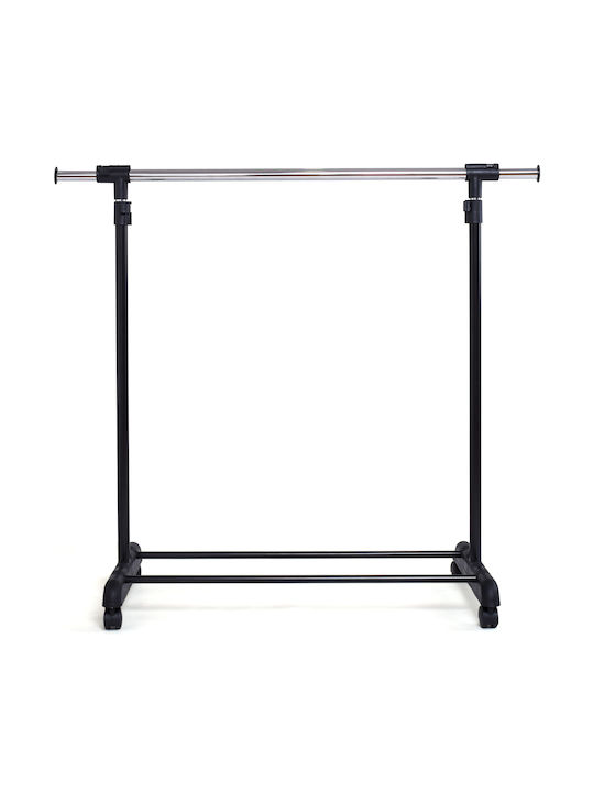 Costway Kleiderständer Schwarz 140x92cm