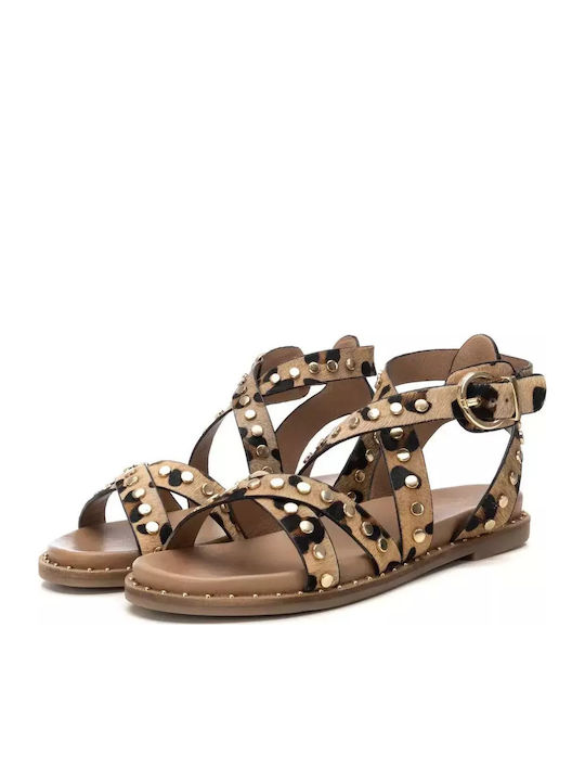 Carmela Leather Women's Flat Sandals