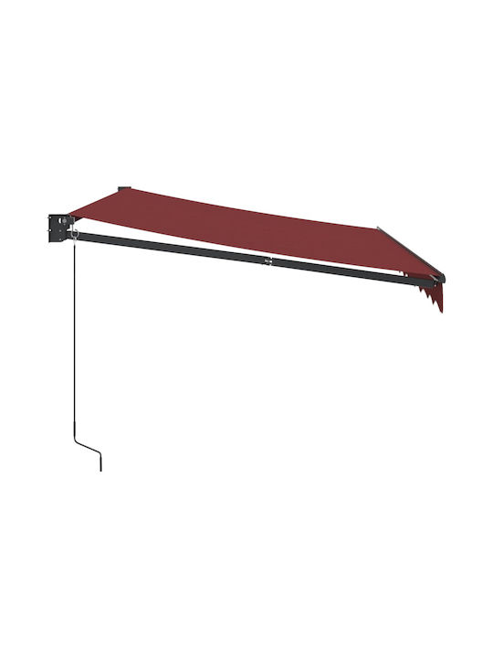 vidaXL Zelt Terrasse Rot 3x2.5m