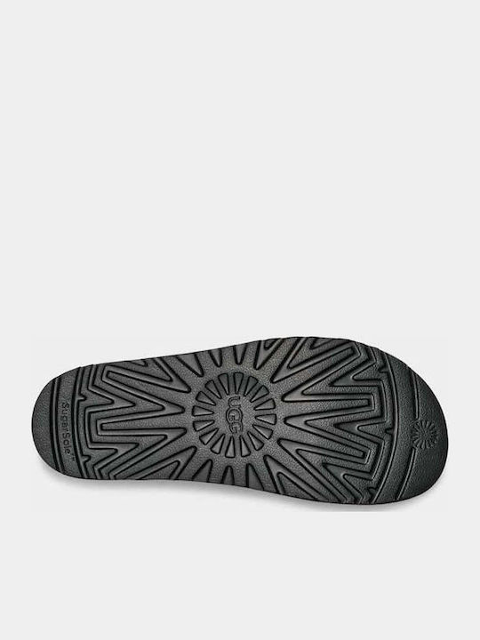 1137890 Women's Flat Sandals with Strap Flatforms in Black Color