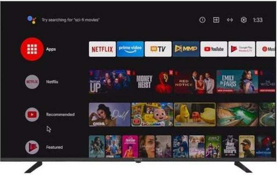 Vivax Смарт Телевизор 50" 4K UHD Edge LED 50UHD10K HDR (2022)
