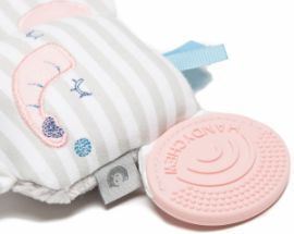Cheeky Chompers Teething Rattle BPA Free made of Fabric for 9 m+