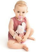 Cheeky Chompers Teething Rattle BPA Free made of Fabric for 9 m+