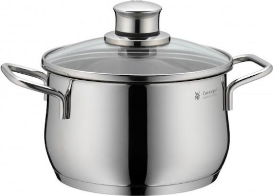 WMF Diadem Plus Pots Set from Stainless Steel Silver 4 Pieces